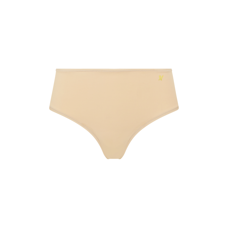 The Stretch Mid Rise Bikini Brief Bundle Three Pack - Nude & Black image