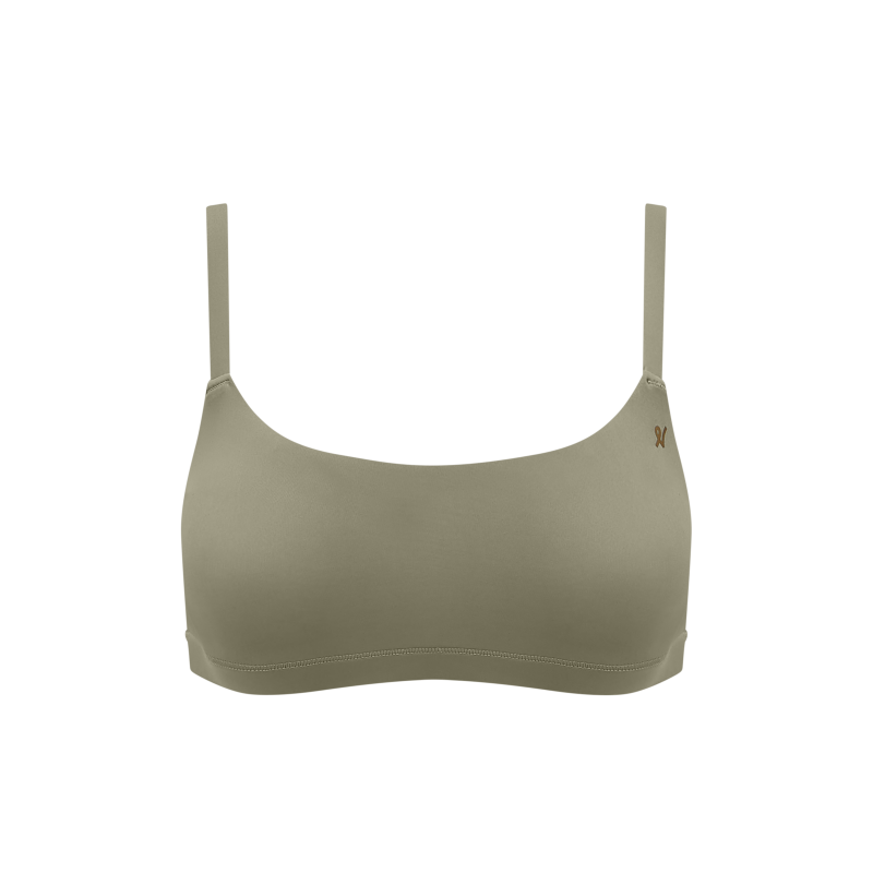 The Stretch Scoop Neck Bralette - Sage Green image