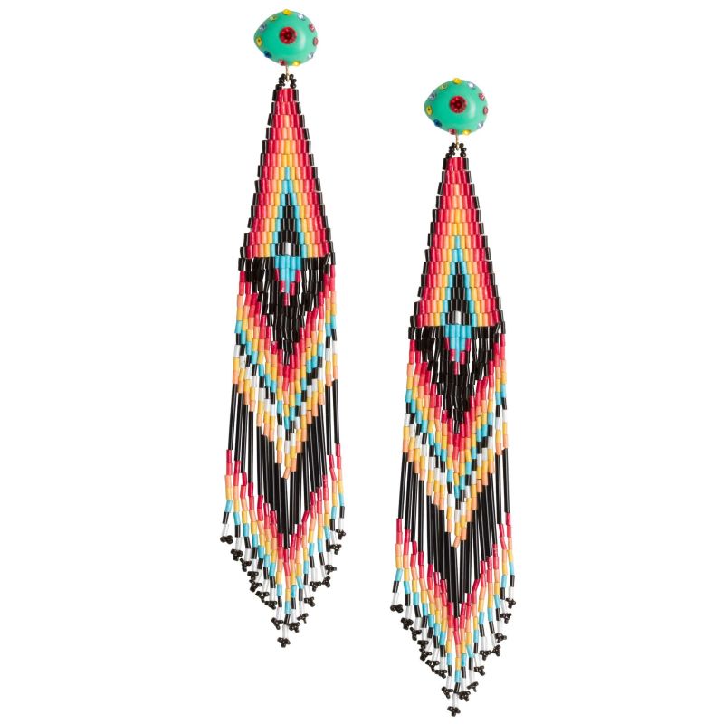 The Tanzania Fringe Earrings image