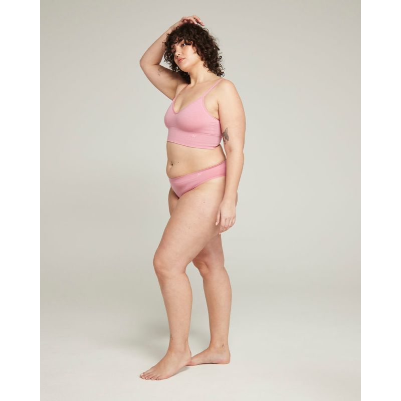 The Tencel™ High Leg Brief - Rose Pink image