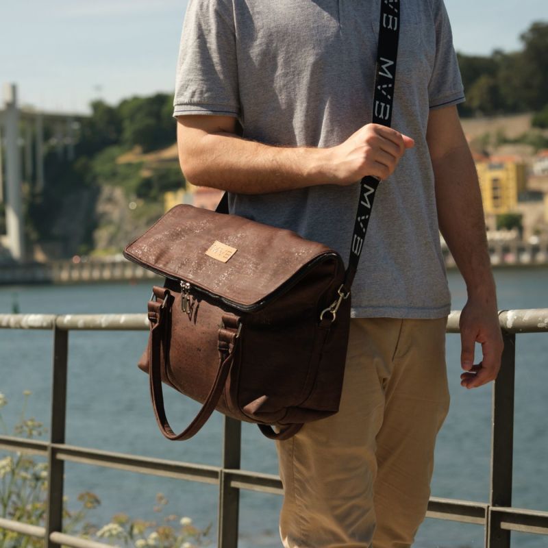 Vegan messenger bag clearance