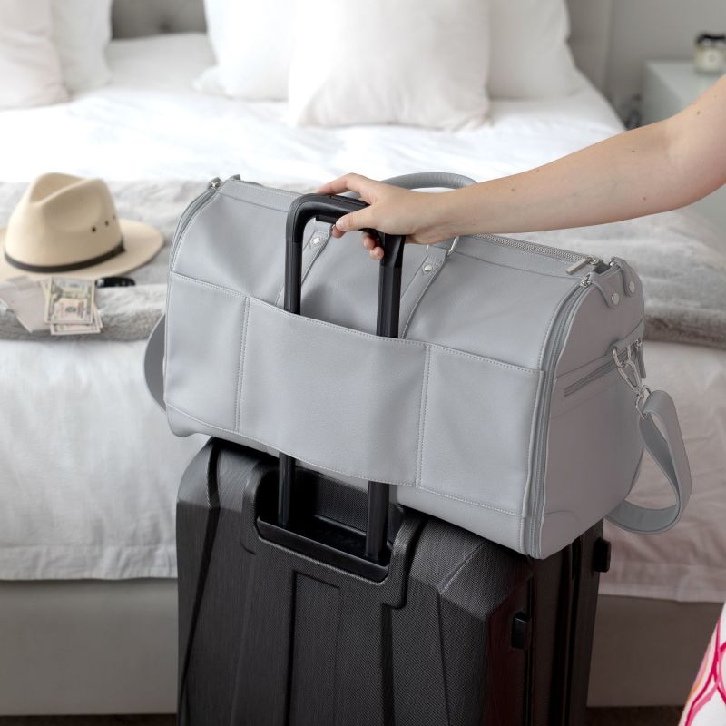 The Weekend Garment Bag - Pebble Grey image