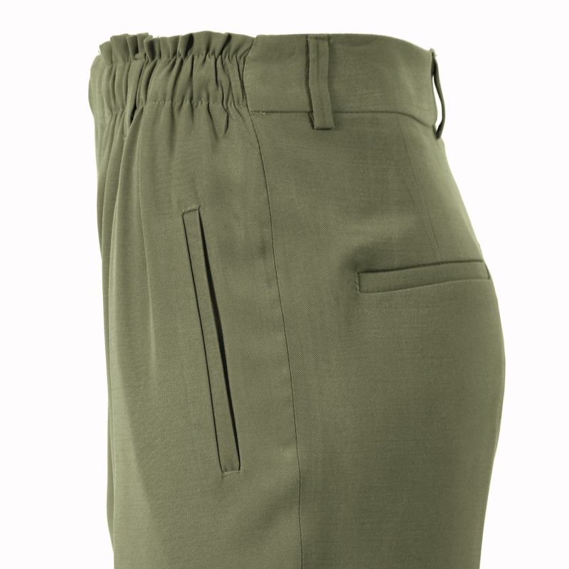 Thelma Khaki Tailored Trousers image