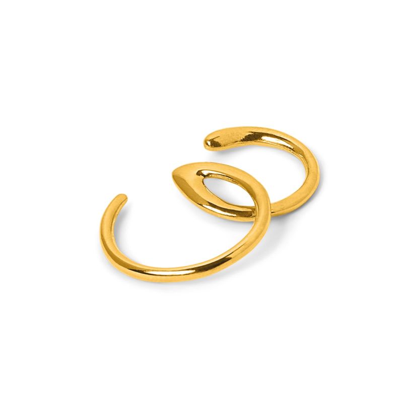 Three Ear Cuff - Gold image