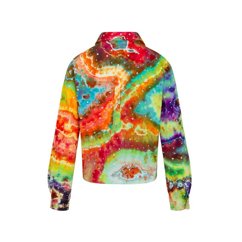 Tie Dye Gidget Sparkle Blouse image