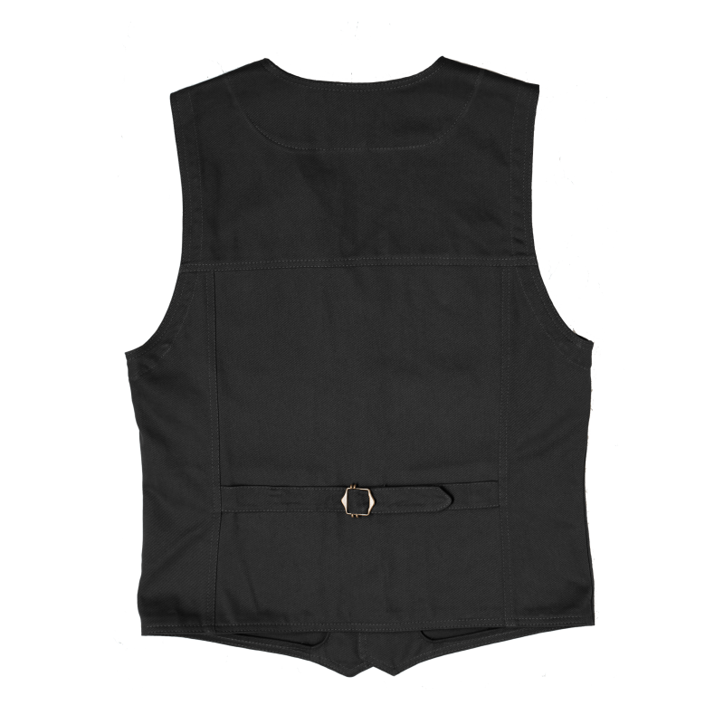 &Sons Black Lincoln Waistcoat image