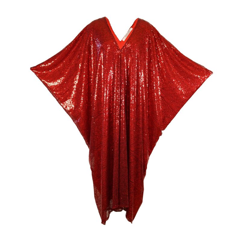 Ruby Sequin Caftan image