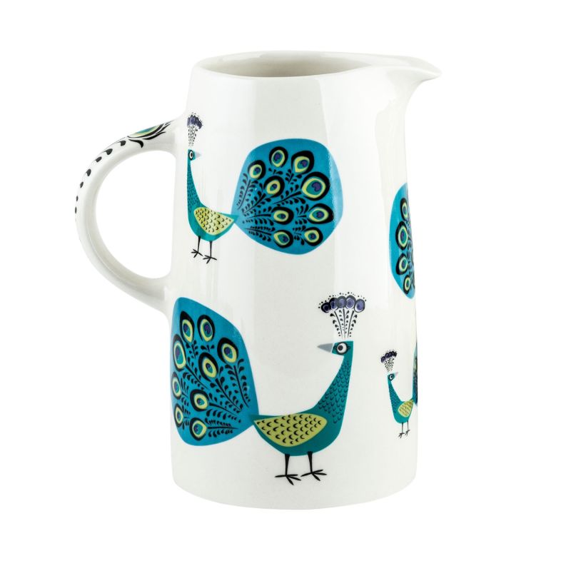 Peacock Tall Jug image