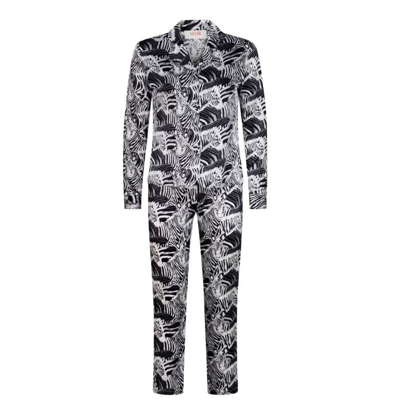 Zebra 100% Silk Pyjama Set image