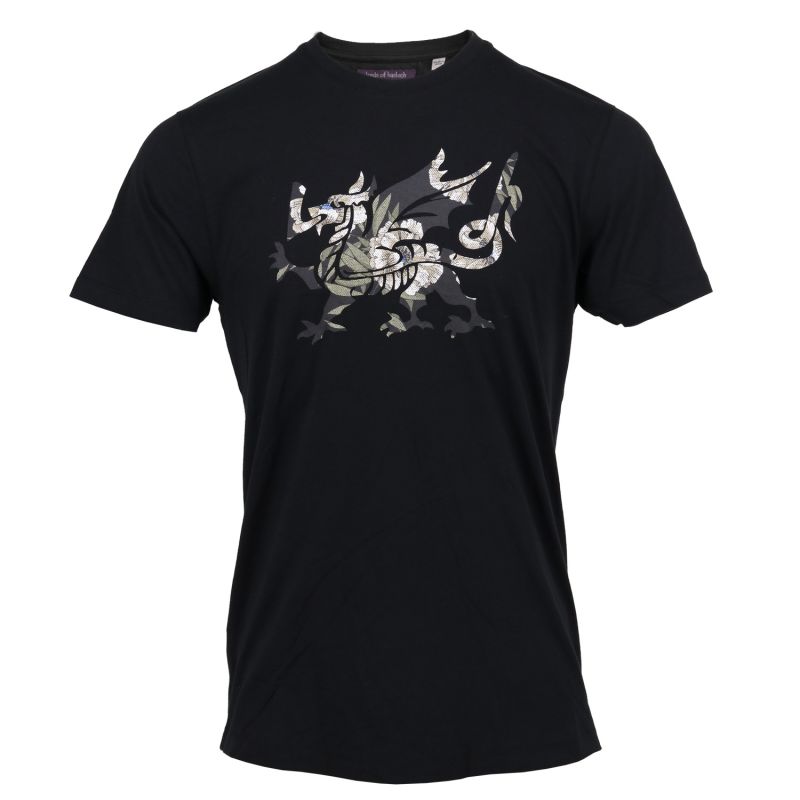 Rob Dragon Tee In Black image