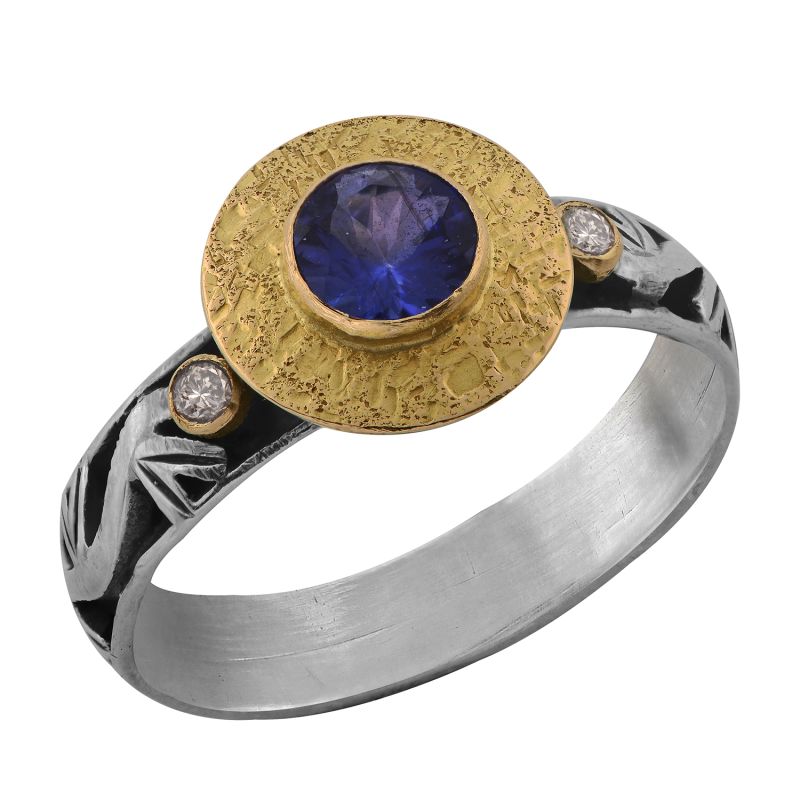 Token Tanzanite Diamond Ring image