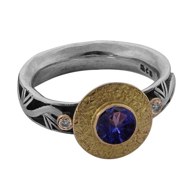 Token Tanzanite Diamond Ring image