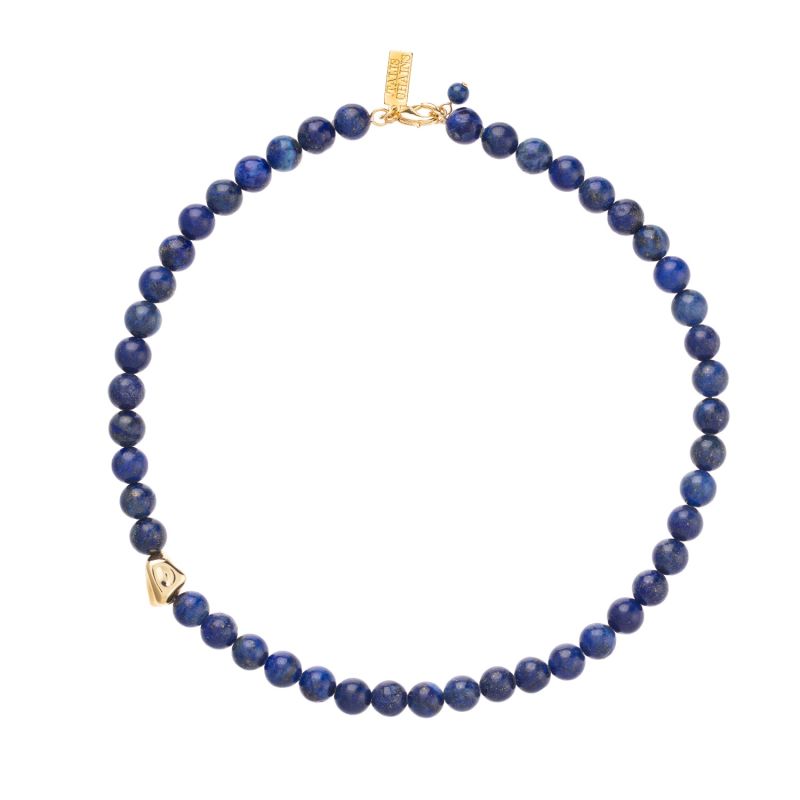 Tokyo Beaded Choker- Lapis image