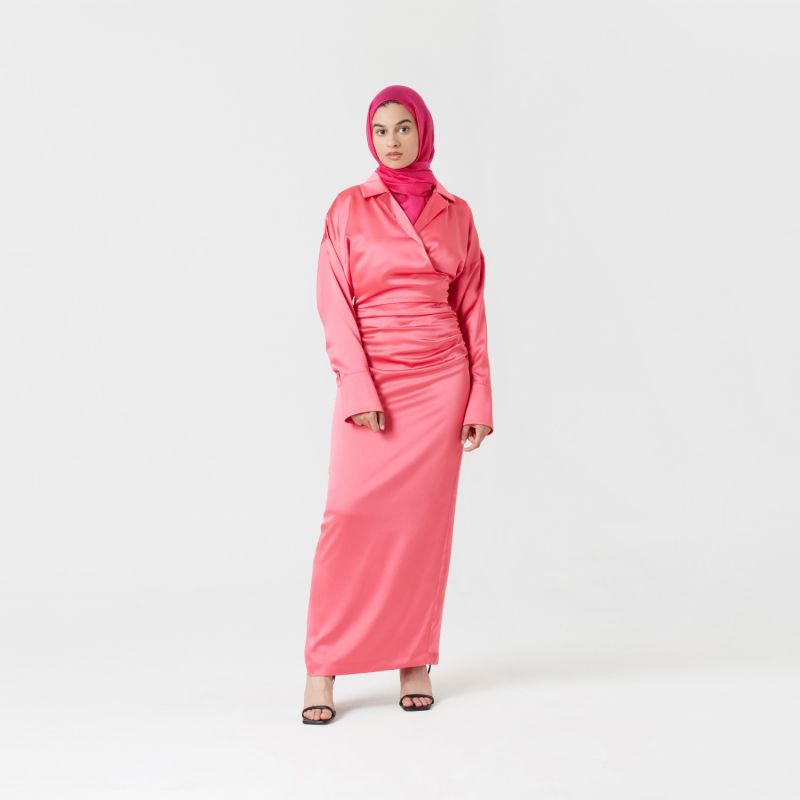 Aries Pink Maxi Dress image