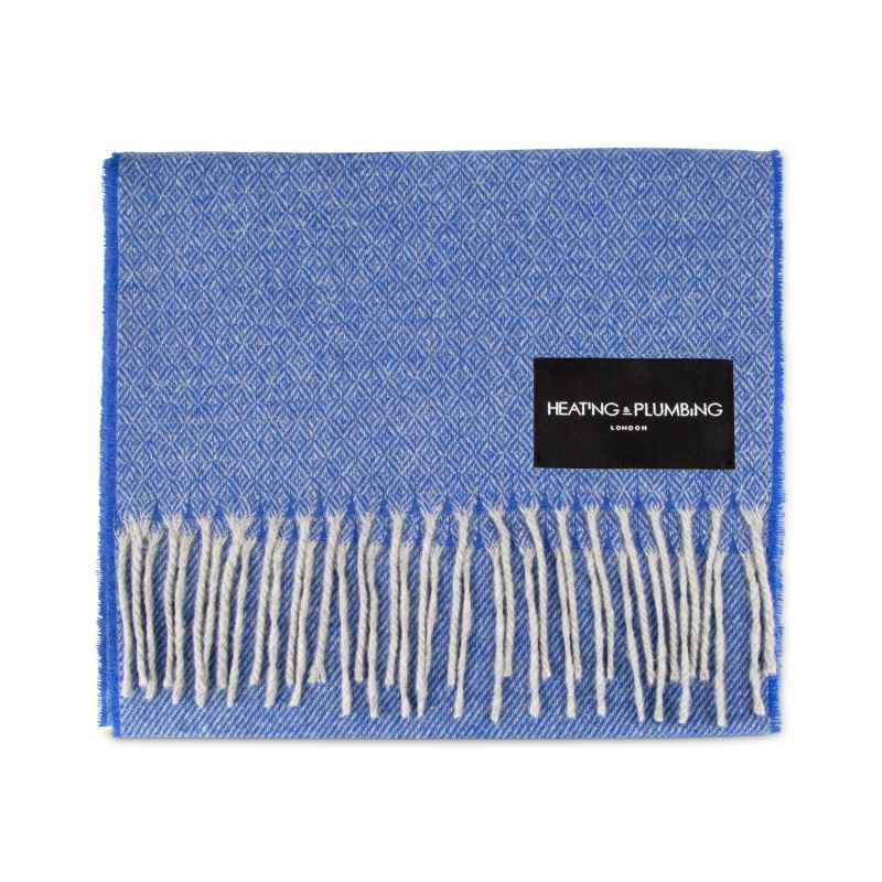 Love Stories Cashmere Scarf - Blue image