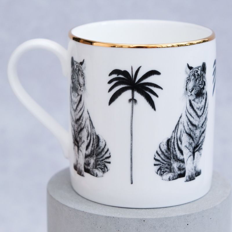 Tiger Fine Bone China Mug image