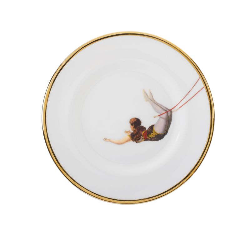 Trapeze Girl Dessert Plate image