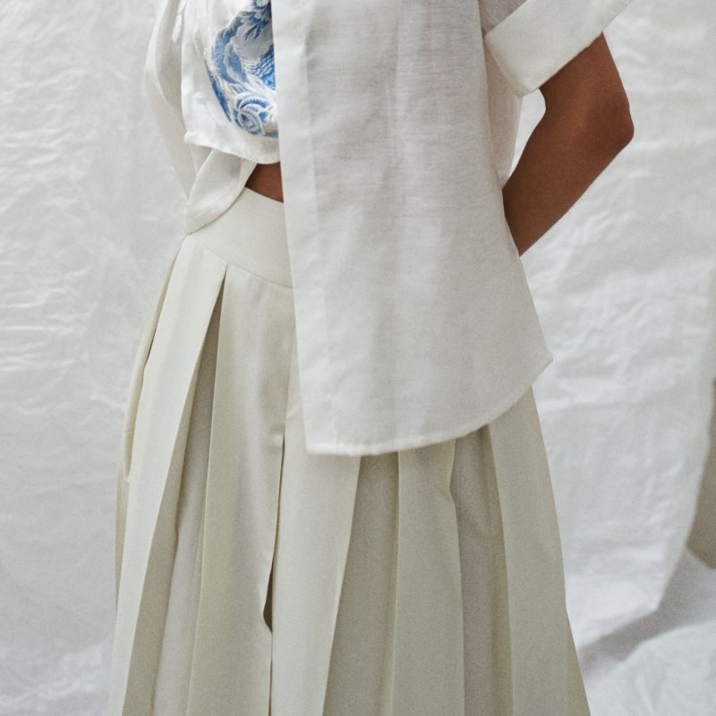 Trouser Skirt With Pockets image