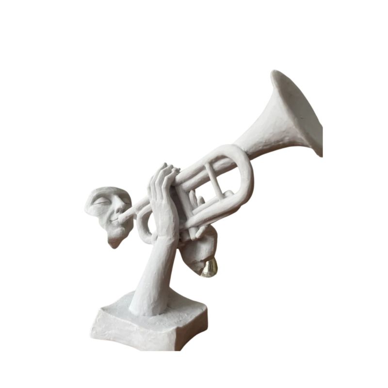 Trumpet On Man Sculpture image