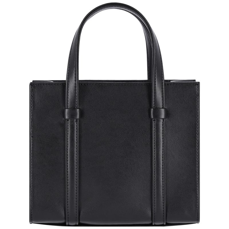 Apple Leather Shoulder Bag - Laura Mini - Luce Black image