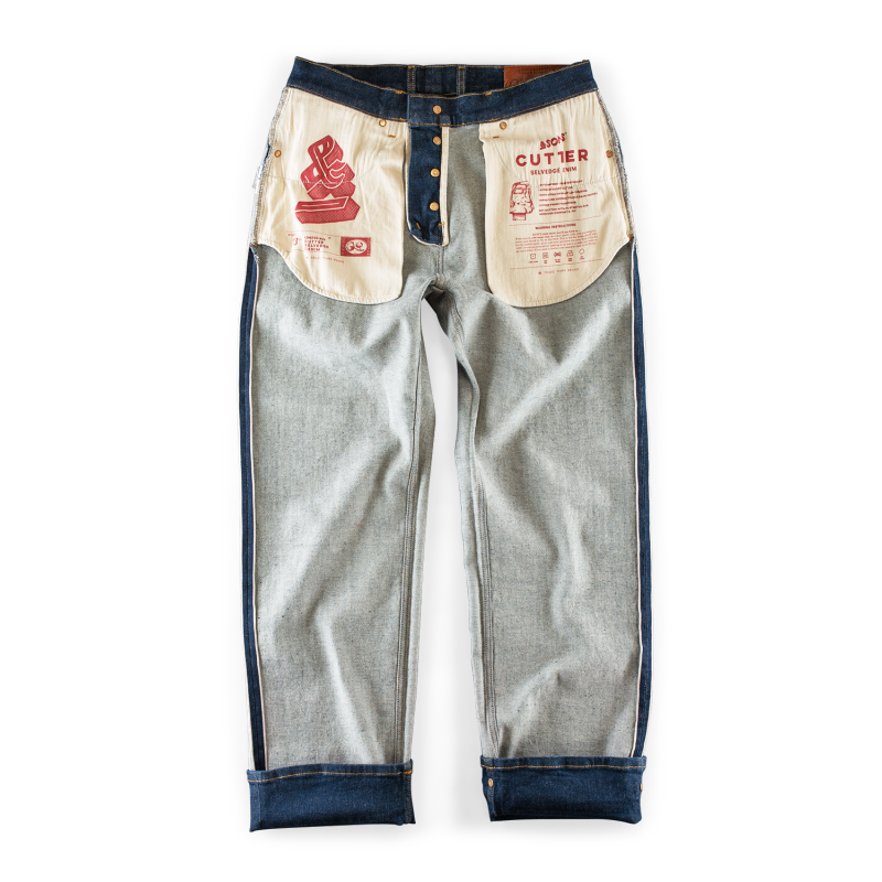 Cutter 13.5Oz Indigo Selvedge Denim Jeans | &SONS Trading Co Cutter 13.5Oz Indigo Selvedge Denim Jeans | &SONS Trading Co
