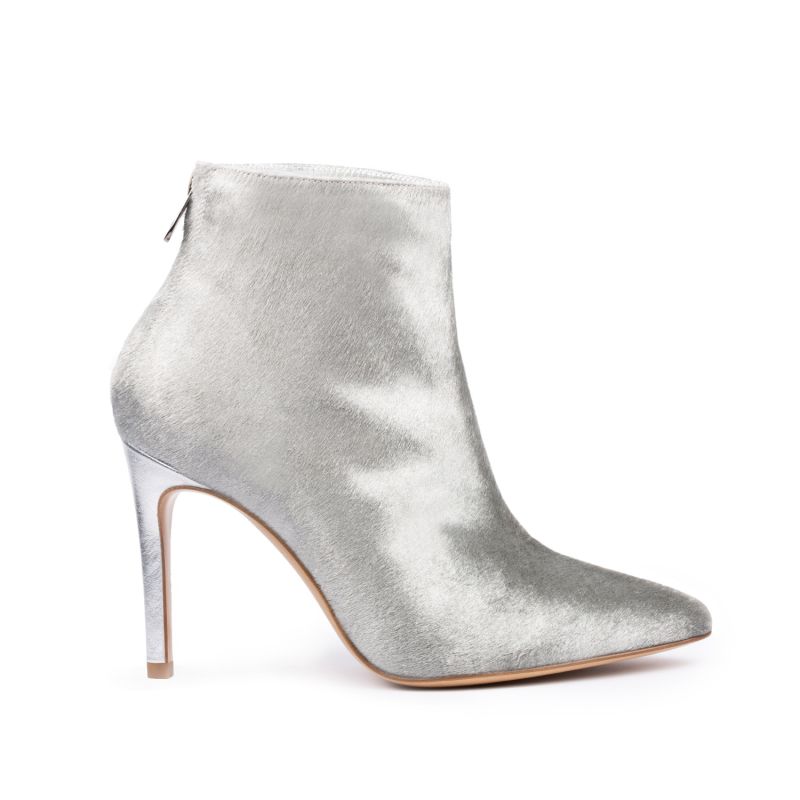 Paulina Silver Boots | Rosamund Muir London | Wolf & Badger