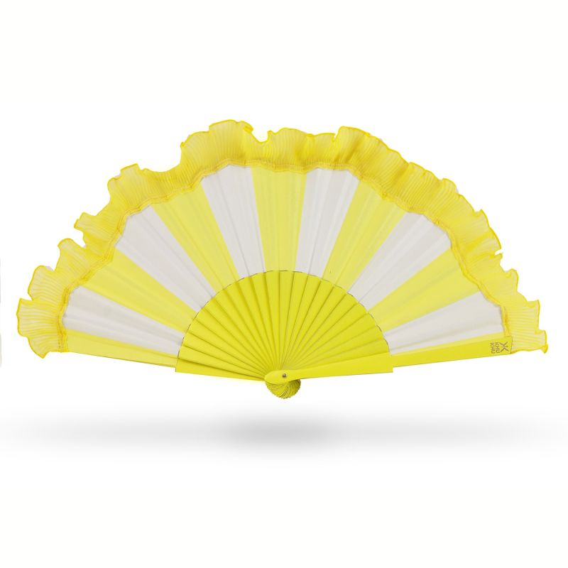 Tuscan Yellow Hand Fan image