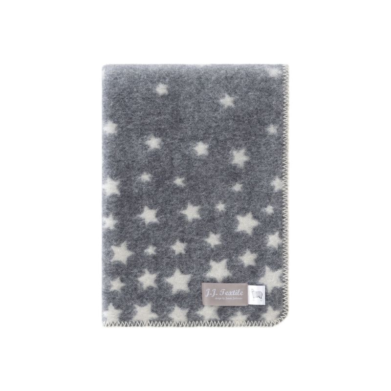 Twinkle Star Small Merino Wool Blanket image
