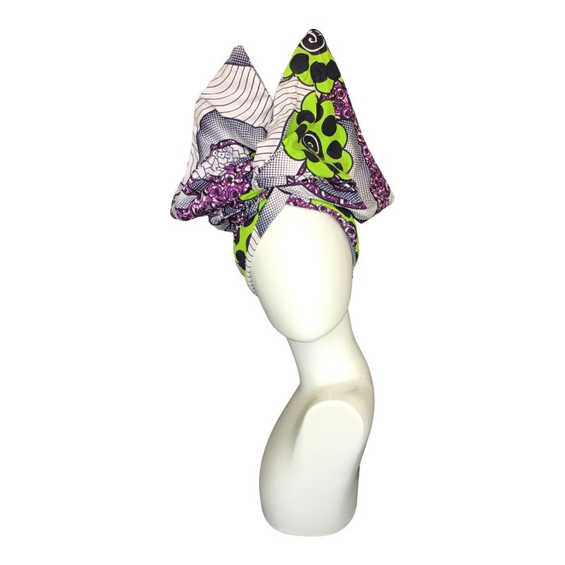 Twisturban Turban In Modern Floral Print image