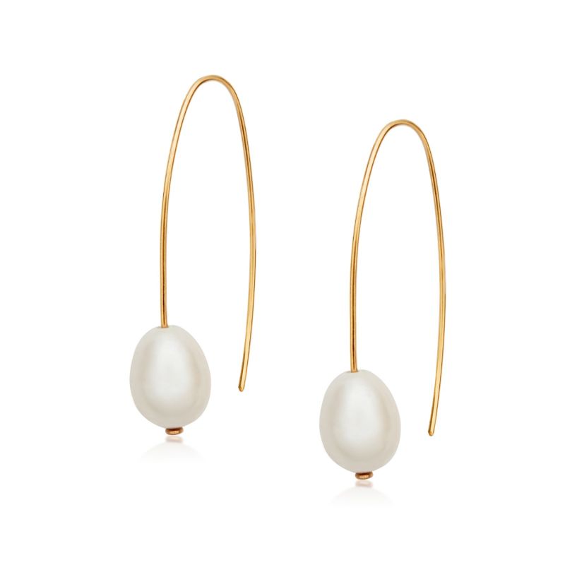 Pearl Hoops image