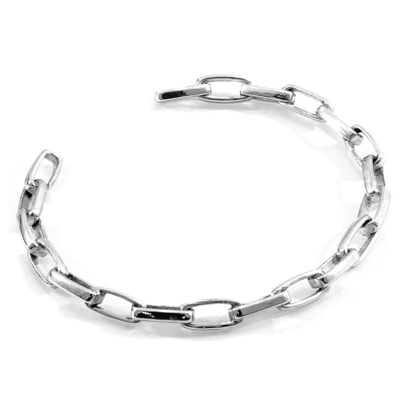 Spiritsail Sail Silver Chain Bangle image