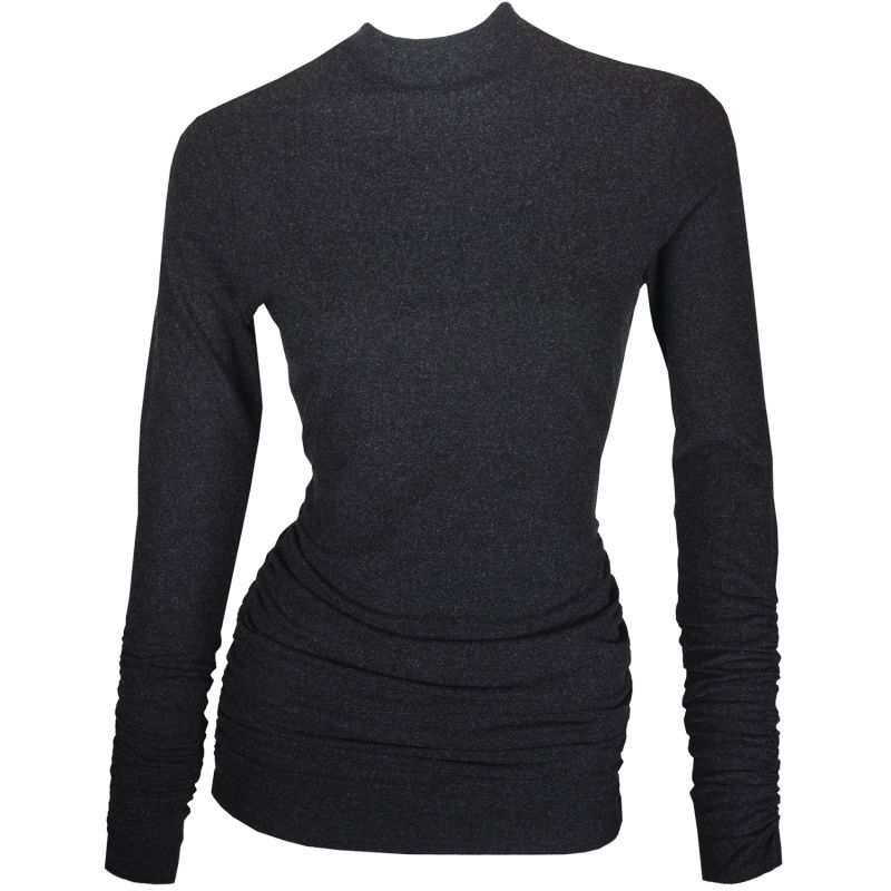 Gain Ground Charcoal Turtle Neck Top image