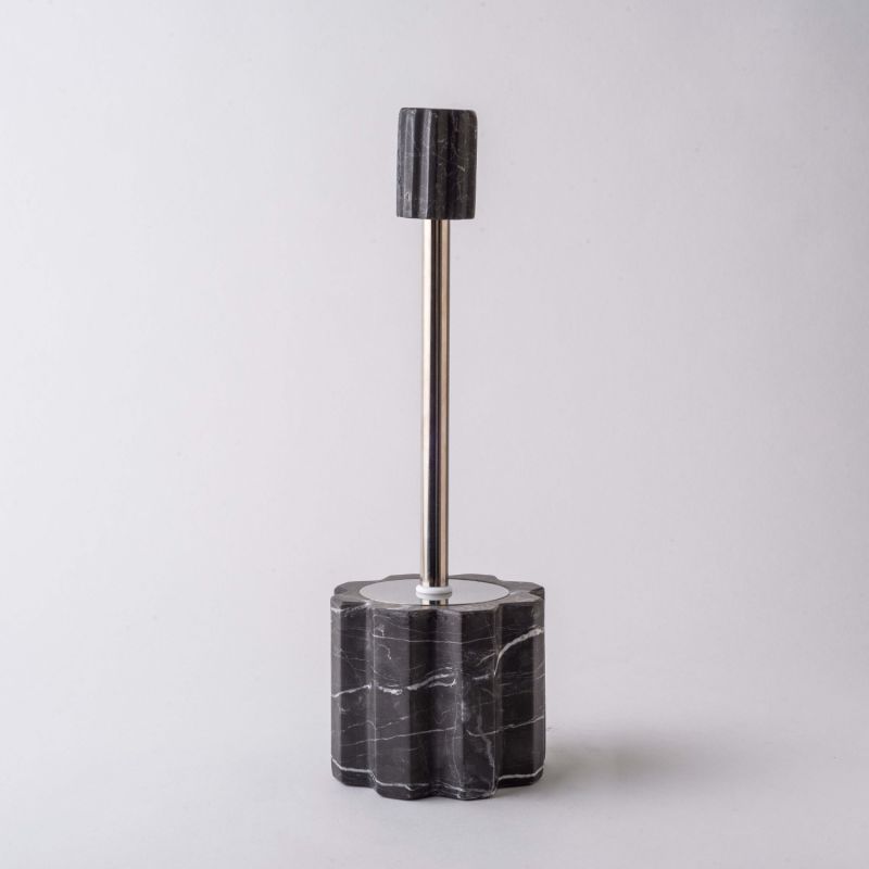 Toilet Brush Tauro - Black Marble image