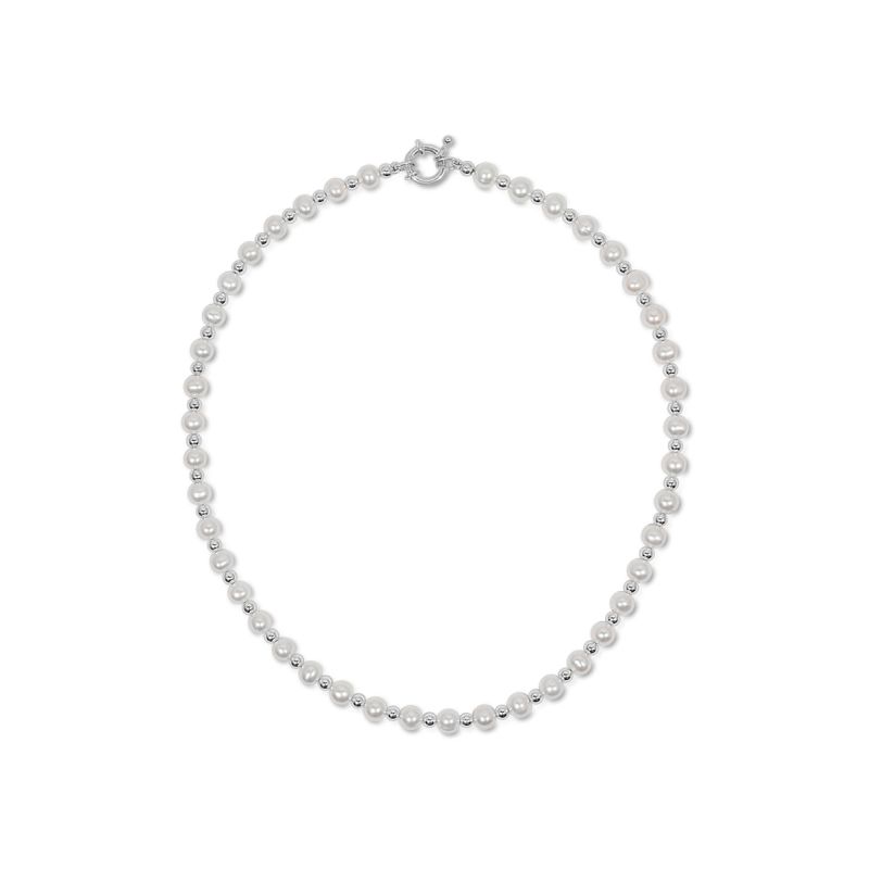 Venice Pearl and Sterling Silver Necklace image