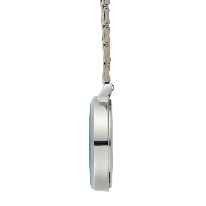 Annie Apple Meraki Mother Of Pearl & Silver Link Fob 35 image