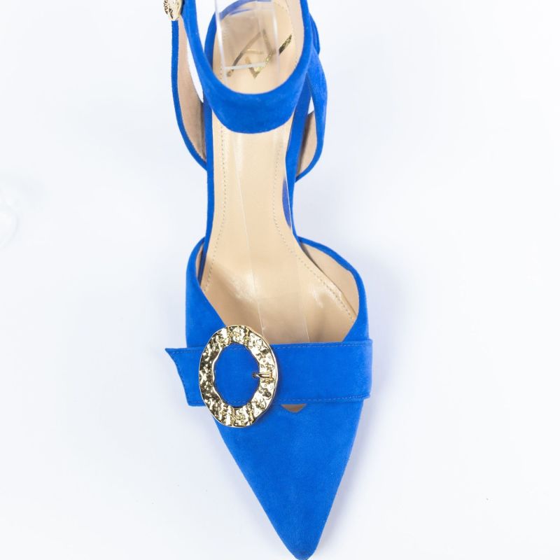 Bluette Suede Heels image