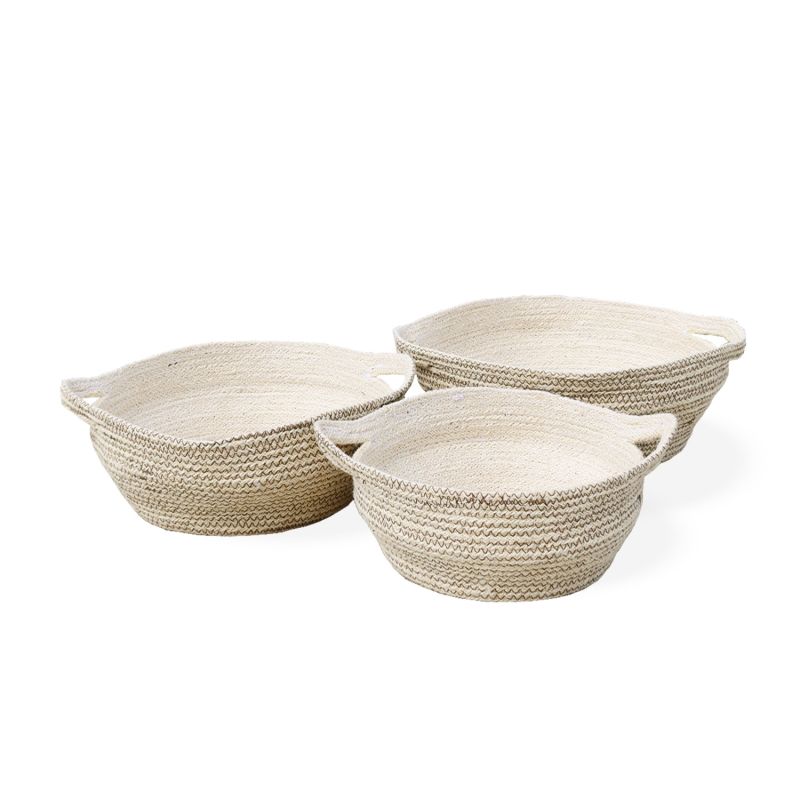 Amari Fruit Bowl In Brown - Set Of 3 image