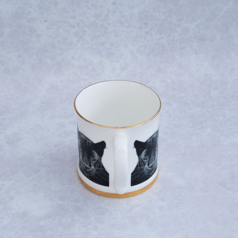 Panther Fine Bone China Tankard Mug image