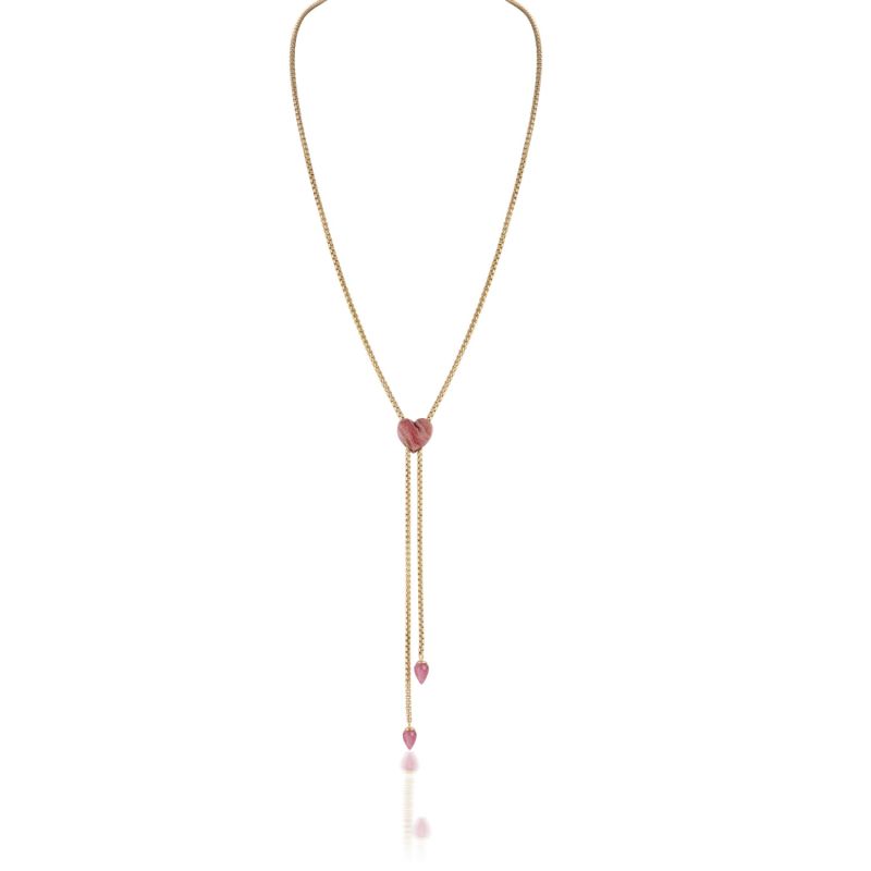 Luv Me Yellow Rhodochrosite Necklace image