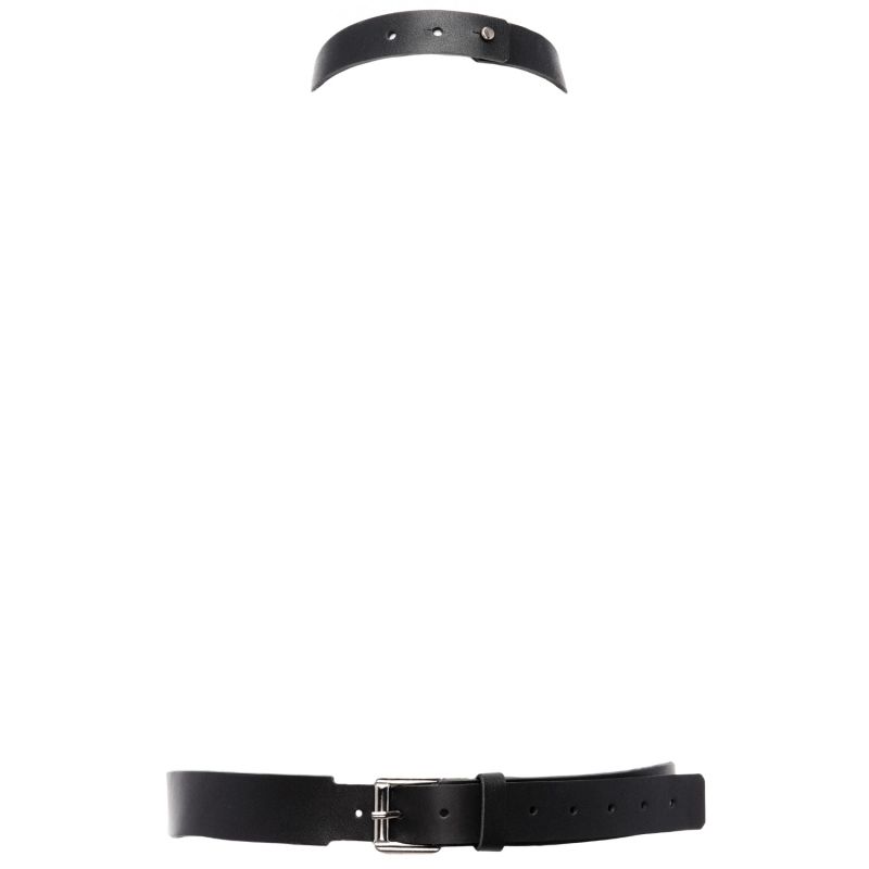 Leather Body Harness-Belt-Choker Accessory-Samara image