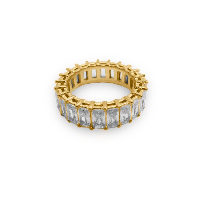 Ciana Baguette Zircon Ring image