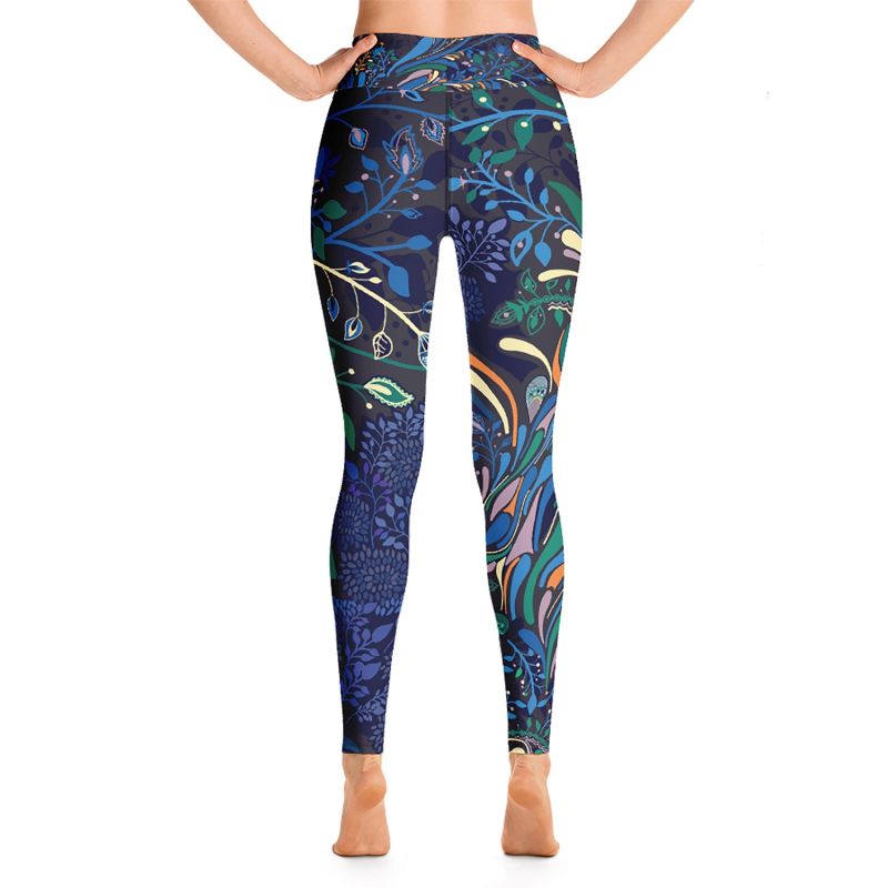 High Waist Yoga Leggings In Sprinkle Night image