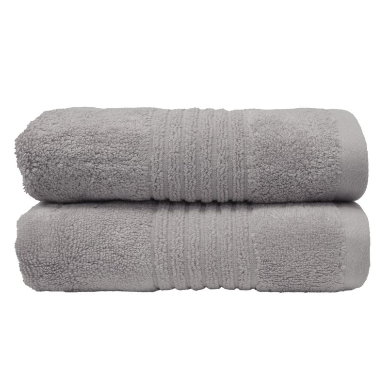 Ultra Soft Bamboo Bath Sheet Set - Silver image