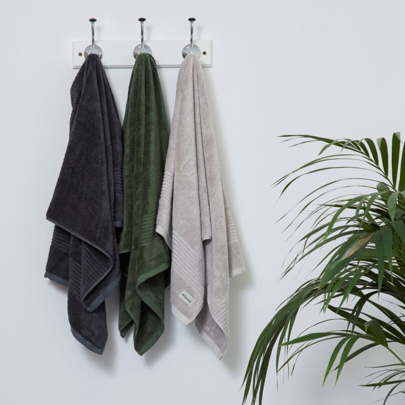 Ultra Soft Bamboo Multi Size Bathroom Towel Set Khaki Misona Wolf