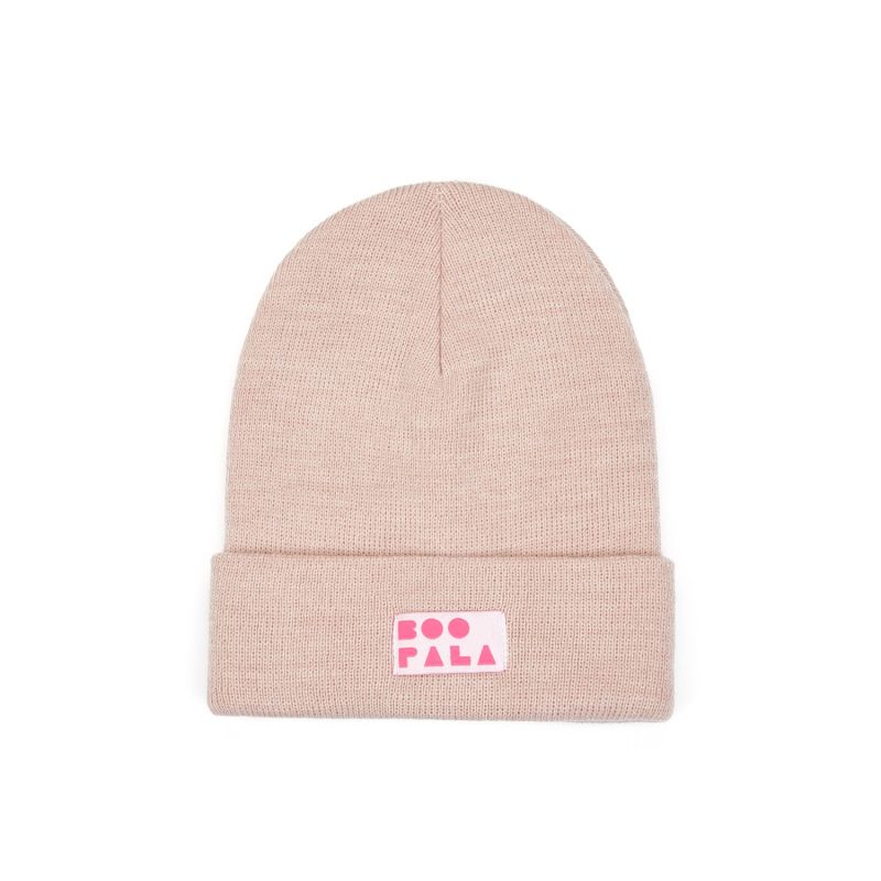 Unisex Boo Beanie Hat - Pink & Purple image