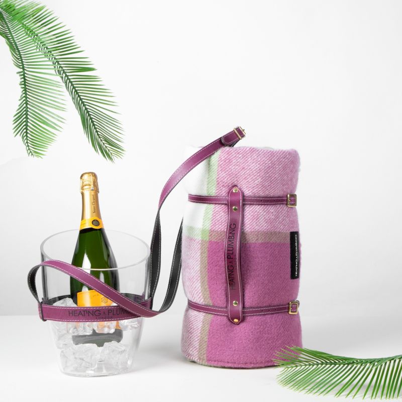 "Keep Your Cool" Champagne Bucket - Purple image