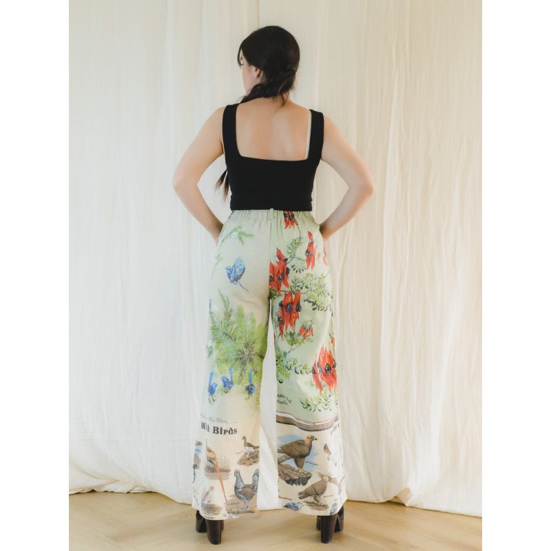 Rewilding Palazzo Pant - Upcycled