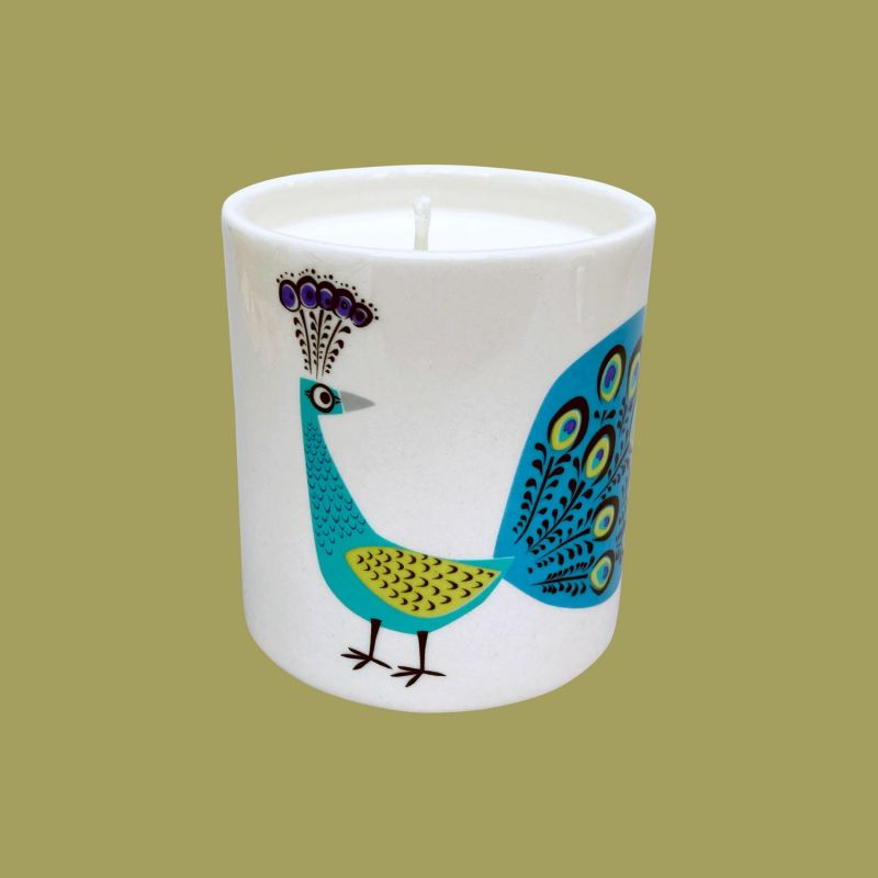 Scented Candle - Peacock Design image
