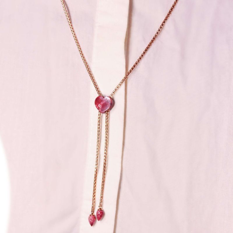 Luv Me Pink Thulite Necklace image