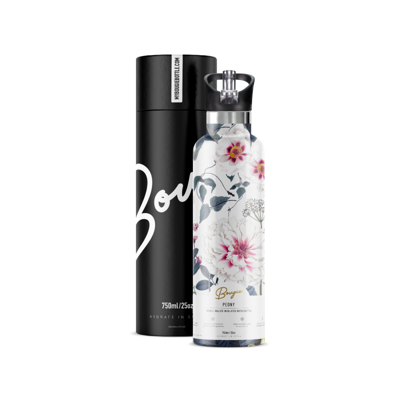 Peony | Insulated Water Bottle With Flip 'N' Sip Lid image